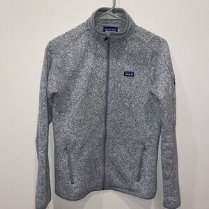 Patagonia Better Sweater Heathered Gray Zip-Up Jacket Small